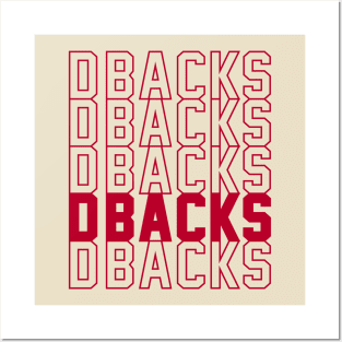 DBACKS Posters and Art